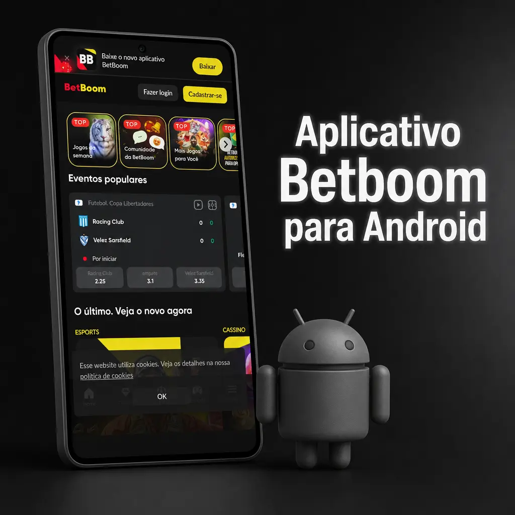 Aplicativo Betboom para Android