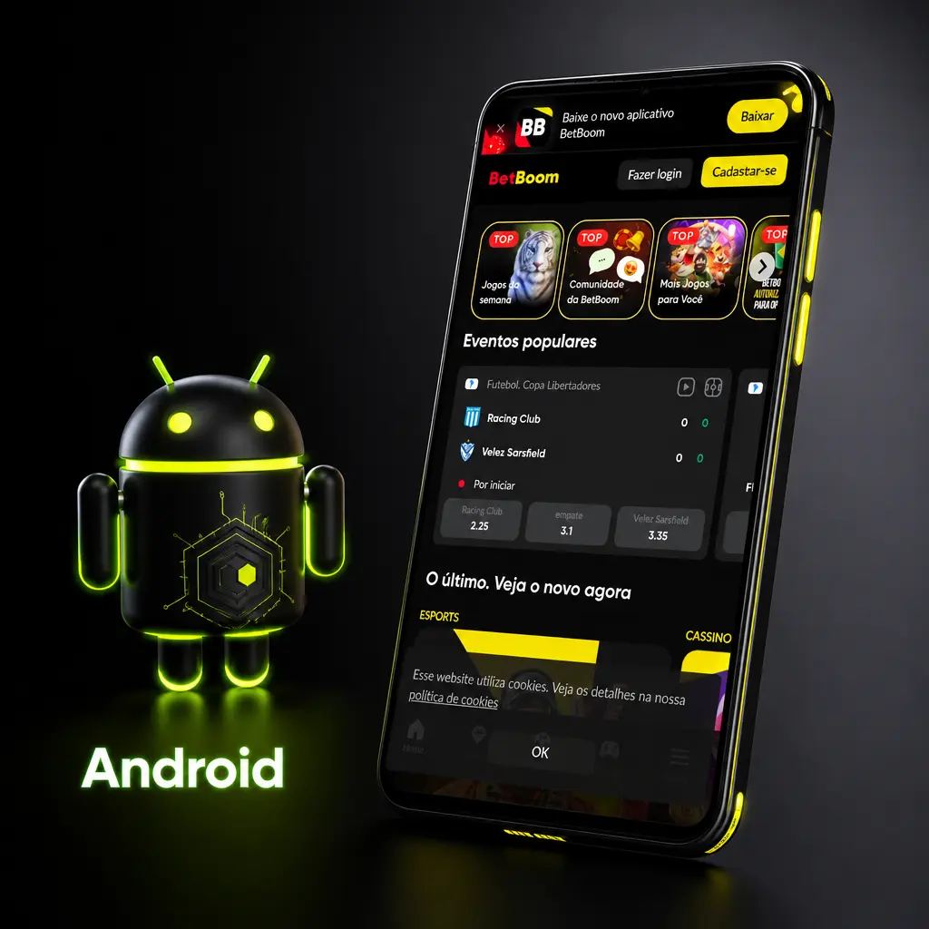 Aplicativo Betboom para Android - download APK