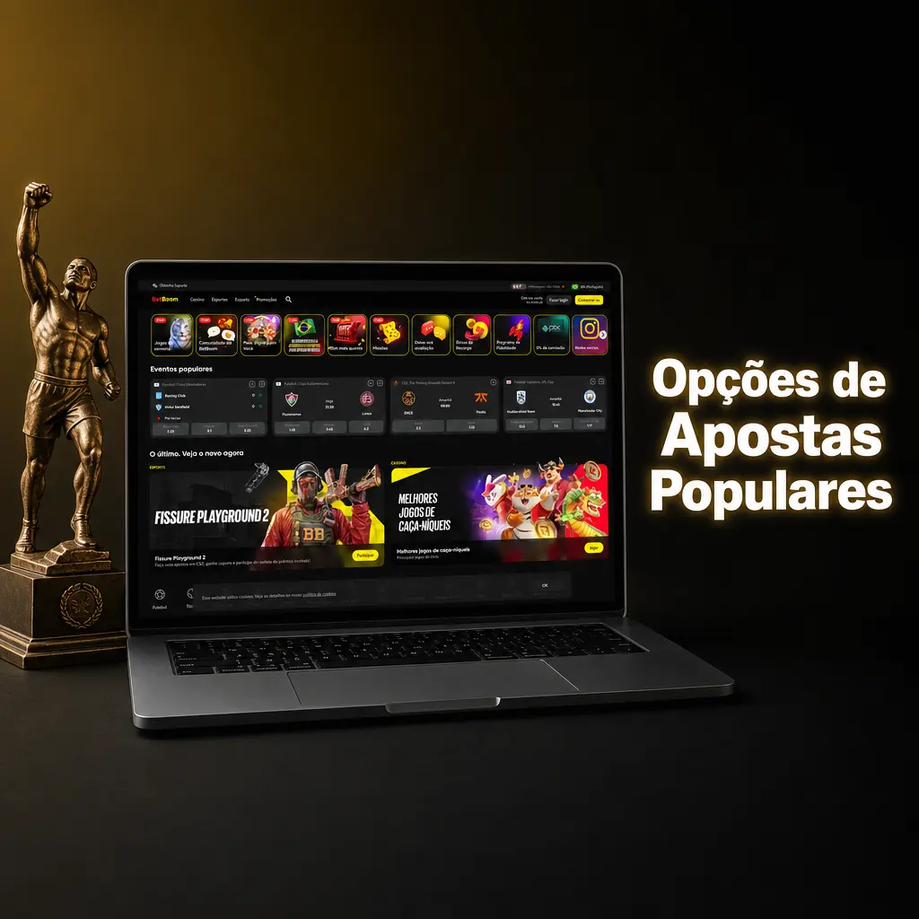 Opções de Apostas Populares na Betboom