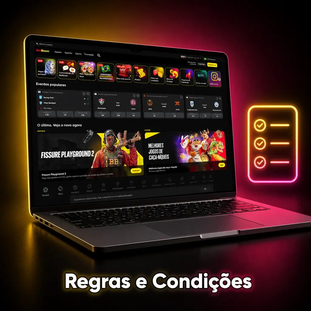 Regras e Condições da Betboom no Brasil