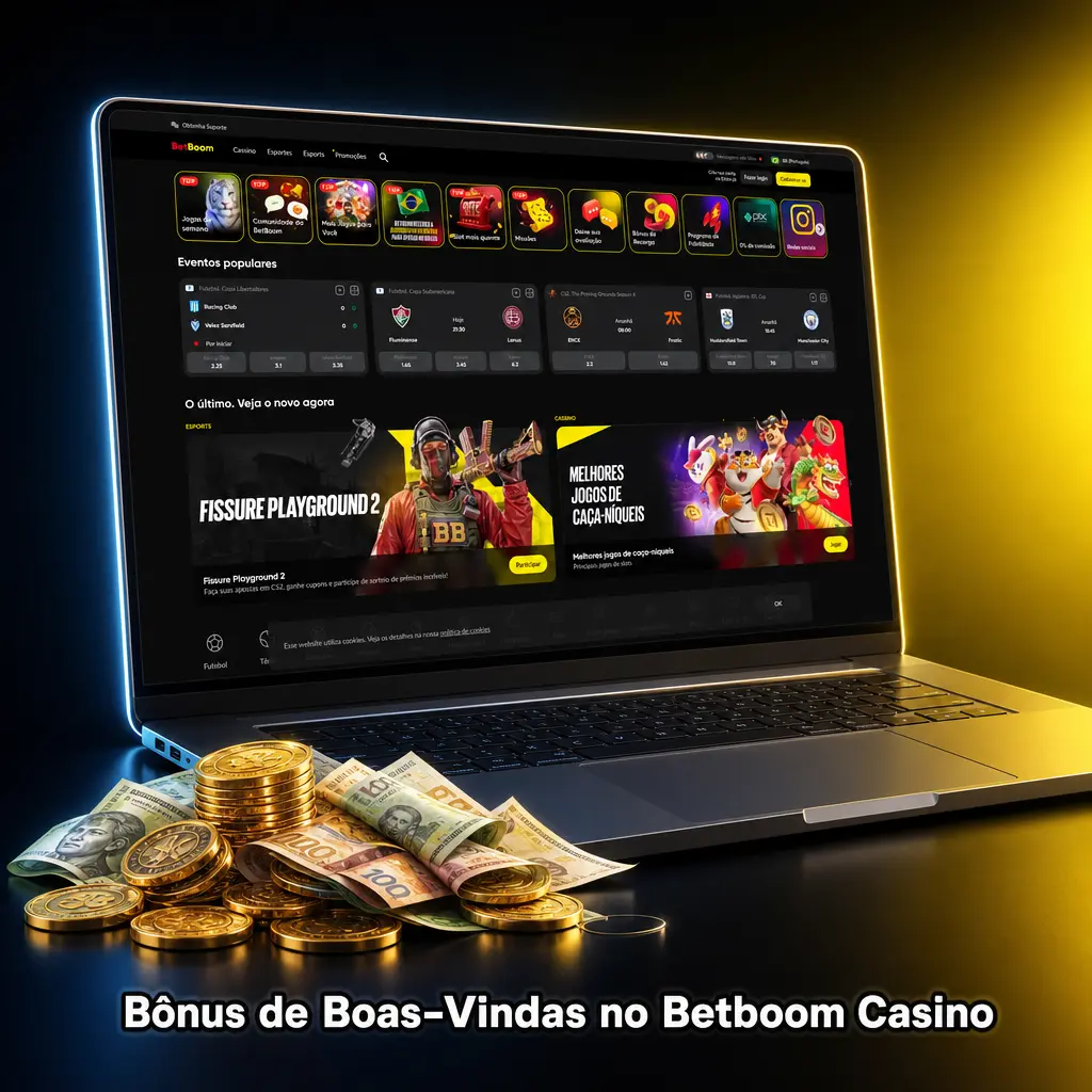 Bônus de Boas-Vindas no Betboom Casino