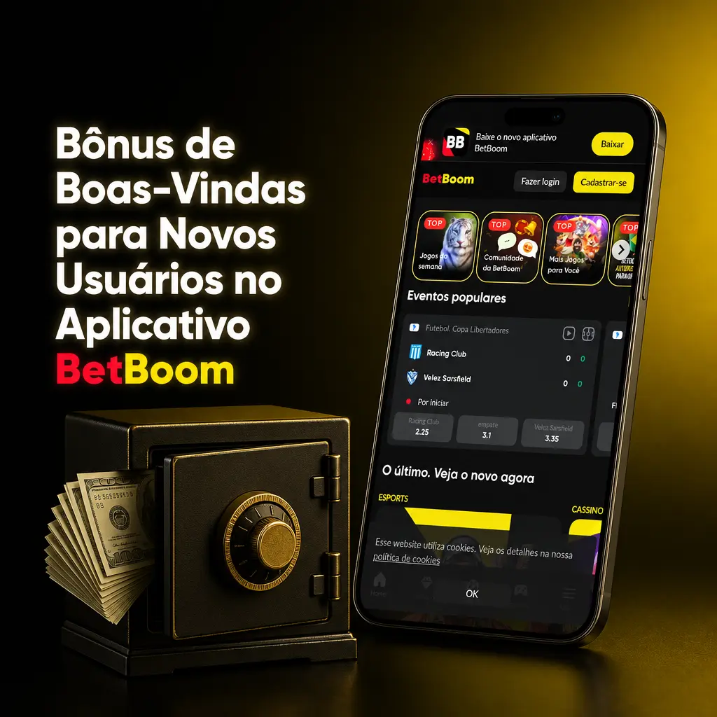 Bônus de Boas-Vindas no Aplicativo Betboom